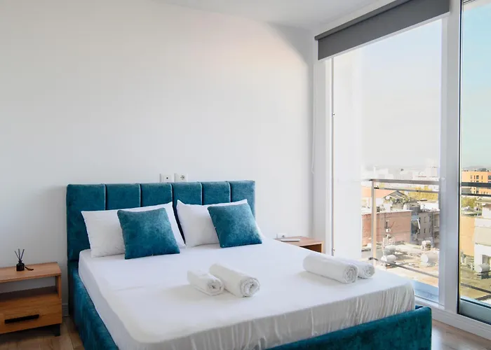 Urban Serenity Skyline View 1 Tirana