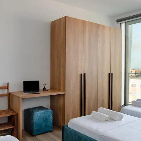 Urban Serenity Skyline View 1 * Tirana